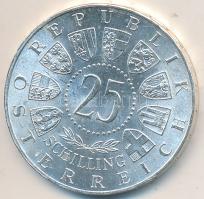 Ausztria 1958. 25Sch Ag "Carl Auer von Welsbach" T:2,2- Austria 1958. 25 Schilling Ag "Carl Auer von Welsbach" C:aXF