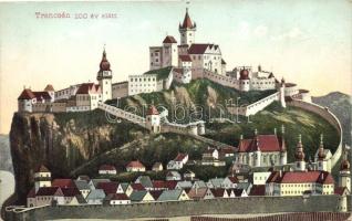 Trencsén 200 évvel ezelőtt, kiadja Gansel Lipót / 200 years ago