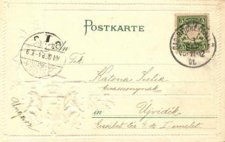 Reichenhall, Wappen / coat of arms Emb. litho