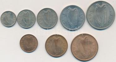 Írország 1966. 1f-1/2C 8klf darab szettben, "Coins of Ireland" éremtartóban T:1,1-
Ireland...