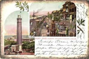 Port Said, Queen Victoria Diamond Jubilee, floral