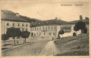 Körmöcbánya, Pénzverde, Nép bank, Holzmann Gyula kiadása / royal mint, bank