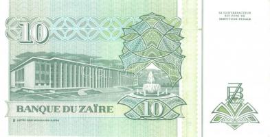 Zaire 1993. 10Z T:I
Zaire 1993. 10 Zaires C:UNC
Krause 54