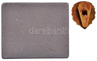 1942. "Gyorslevente motorkerékpárverseny a VIII. Balatoni Sporthéten" Al plakett. Szign.:P...