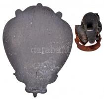 1943. "IX. Balatoni Sporthét" fém levente plakett. Szign.:MASEFSZKY/LUDVIG (69x52mm) + 194...