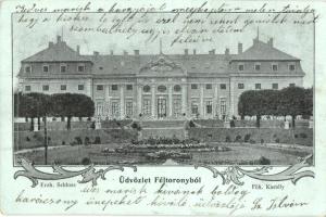 Féltorony, Halbthurn; Frigyes főhercegi kastély / castle