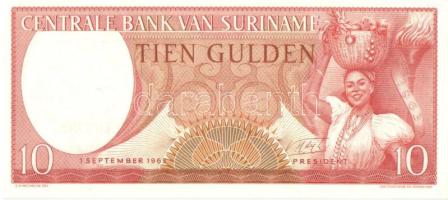 Suriname 1963. 10G T:I Suriname 1963. 10 Gulden C:UNC Krause 121