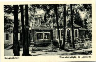 Hargitafürdő, Strandvendéglő, szálloda / hotel, restaurant (EK)