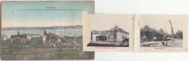 Balatonszemes, kiadja Berliner Salamon leporellocard