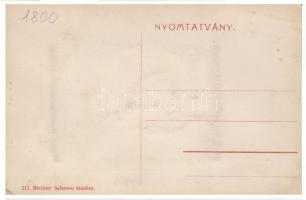 Balatonszemes, kiadja Berliner Salamon leporellocard