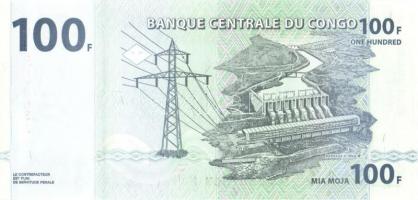 Kongói Demokratikus Köztársaság 2007. 100Fr T:I
Congo Democratic Republic 2007. 100 Francs C:UNC 
Kr...