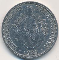 1929. 2P Ag "Madonna" T:2-,3
Unger: 1511., Adamo P7