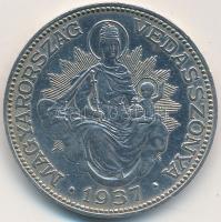 1937. 2P Ag "Madonna" T:2-
Unger: 1511., Adamo P7