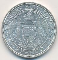 1937. 2P Ag "Madonna" T:2 Unger: 1511., Adamo P7.