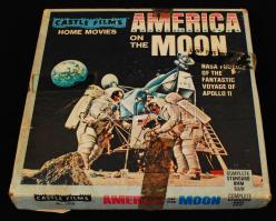 cca 1970 America on the moon. 8 mm filmfelvétel az Apolló 11 útjáról / footage of the Nasa about the journey og Apollo 11