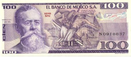 Mexikó 1979. 100P T:I Mexico 1979. 100 Pesos C:UNC Krause 66