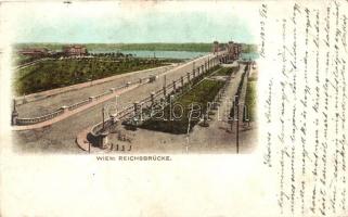 Vienna, Wien; Reichsbrücke / bridge (EK)