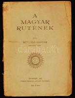 Bomkáló Sándor: A magyar rutének. Bp., 1920. Pfeifer Ferdinánd. 44p.