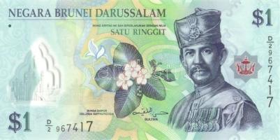 Brunei 2011. 1R T:I Brunei 2011. 1 Ringgit C:UNC Krause 35