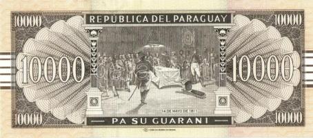 Paraguay 2010. 10.000G T:I-
Paraguay 2010. 10.000 Guaraníes C:AU
Krause 224