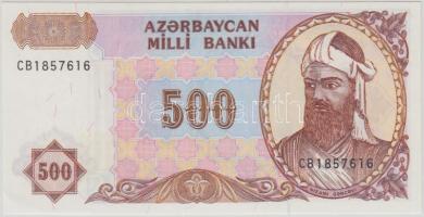 Azerbajdzsán 1993. 500M T:I Azerbaijan 1993. 500 Manat C:UNC Krause 19