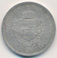 1935. 2P Ag "Rákóczi" T:2- Adamo P7.1