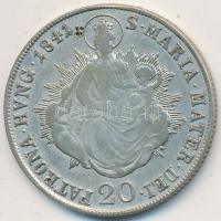 1841B 20Kr Ag "V. Ferdinánd" T:3 ü.