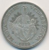 1932. 2P Ag "Madonna" T:2-,3
Unger: 1511., Adamo P7