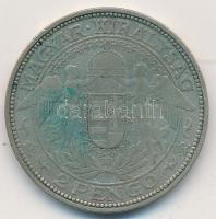 1933. 2P Ag "Madonna" T:2-,3 Unger: 1511., Adamo P7.