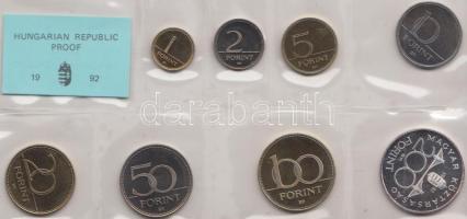 1992. 1Ft-200Ft 8db klf, forgalmi szettben T:PP