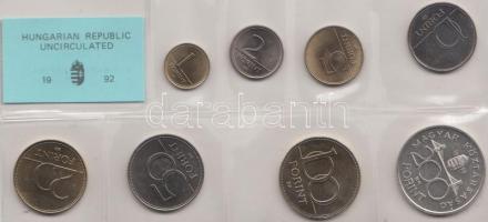 1992. 1Ft-200Ft 8db klf, forgalmi szettben T:1
