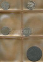 20db-os kis vegyes fém- és ezüstpénz tétel berakóban T:vegyes