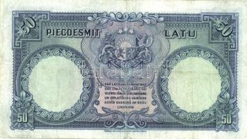Lettország 1934. 50L T:III
Latvia 1934. 50 Latu C:F
Krause 20
