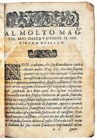 Bussato [Bussatti] da Ravenna, Marco: Giardino di agricoltura. Venezia, 1592, Giovanni Fiorina. Olas...