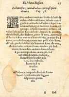 Bussato [Bussatti] da Ravenna, Marco: Giardino di agricoltura. Venezia, 1592, Giovanni Fiorina. Olas...