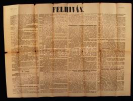 1884 Nagyméretű hirdetmény az újoncozás és hadkötelezettség szabályairól