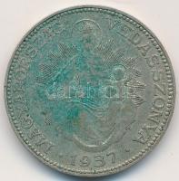 1937. 2P Ag "Madonna" T:2-,3
Unger: 1511., Adamo P7