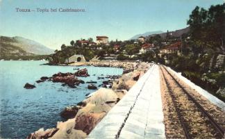 Topla, Herceg Novi, Castelnuovo, railroad