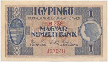 1938. 1P "*H 339 / 027648" T:II,II- Adamo P1