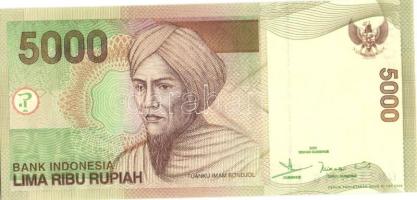 Indonézia 2001. 5000R T:I Indonesia 2001. 5000 Rupiah C:UNC Krause 142