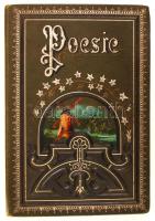 cca 1880-1890 Emlékkönyv néhány rajzzal, sok bejegyzéssel