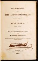 Civiale, [Jean]: Die Krankheiten der Harn- und Geschlechtsorgane. 3. köt. Lipcse, 1844, Johann Friedrich Hartknoch. Kartonált papírkötésben, jó állapotban. / In cardboard binding, in good condition.