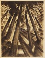 Ruzicskay György: Szerelemkereső. Száznyolc eredeti algrafia. Nagyvárad, 1935, Sonnenfeld Adolf. Kar...