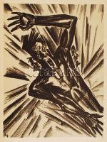 Ruzicskay György: Szerelemkereső. Száznyolc eredeti algrafia. Nagyvárad, 1935, Sonnenfeld Adolf. Kar...