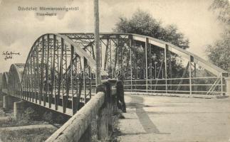 Máramarossziget, Tisza vashíd / iron bridge (EK)