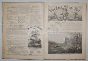 1891 Deutsche Illustrierte Zeitung félév kötve / 6 Monate gebunden