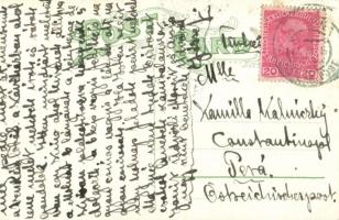 Smyrne, Smyrna; Rue Franque / street, shops