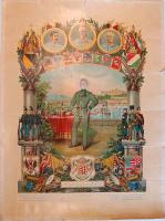 3 db díszes oklevél / 3 St. Zierdiplom