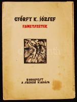 Győrfy K. József: Fametszetek. A szerző kiadásában megjelent, eredetileg feltehetően 10 lapot tartalmazó mappa. Megjelent 200 számozott példányban, példányunk a 188-as aláírt példány. A mappában az 1, 3, 5, 7, 9 és 10 sorszámú metszetek találhatók.