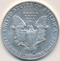 Amerikai Egyesült Államok 1977. "Liberty Lobby - George Washington / 1SE" Ag emlékérem (31.73g/0.999/39mm) T:BU USA 1977. "Liberty Lobby - George Washington / One Silver Eagle" Ag medal (31.73g/0.999/39mm) C:BU